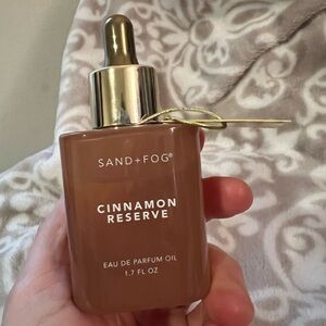 Sand +Fog Cinnamon reserve EDP perfume oil dropper 1.7